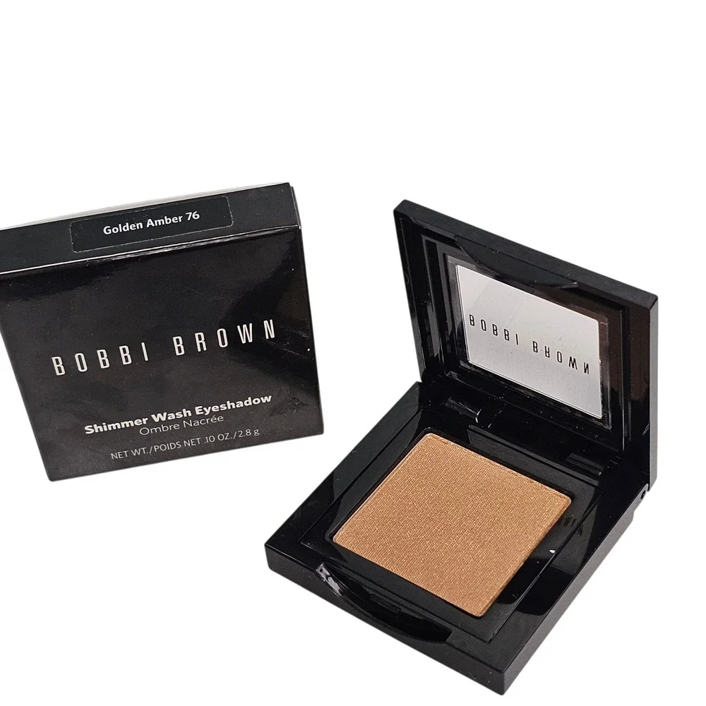 Bobbi Brown Shimmer Wash Eyeshadow Golden Amber 76 .10 oz Makeup Beauty
